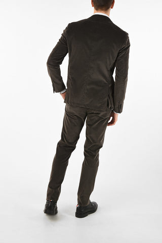 notch lapel corduroy drop 7R 2-button GATE suit
