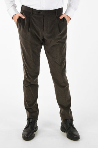 notch lapel corduroy drop 7R 2-button GATE suit
