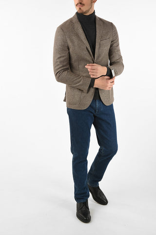 drop 7R side vents notch lapel 2-button GATE blazer