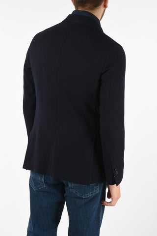 ID drop 7R side vents notch lapel zipped IDENTITY blazer