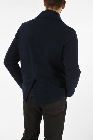 cashmere double breasted peacot