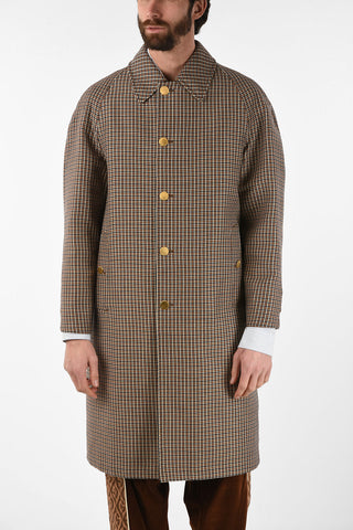 Wool Reversible Chesterfield Coat