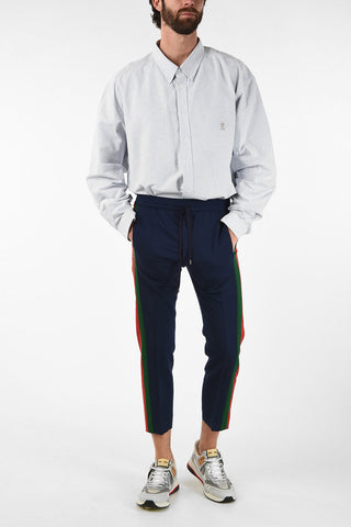 Wool and Mohair Piping Jogger