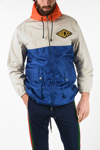 Nylon Jacquard Jacket