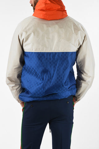 Nylon Jacquard Jacket