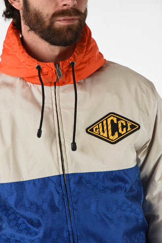 Nylon Jacquard Jacket