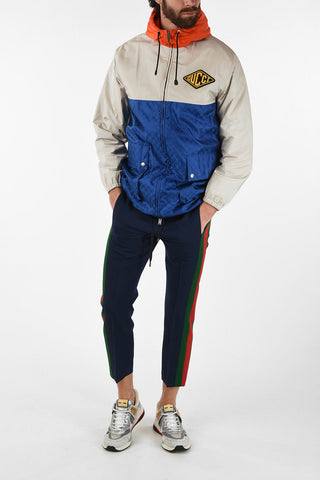 Nylon Jacquard Jacket