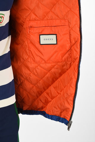 Nylon Jacquard Jacket