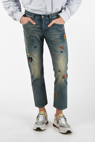 Jeans ALL OVER con Patches 17cm