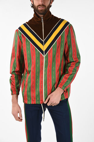 Printed Striped Jacket