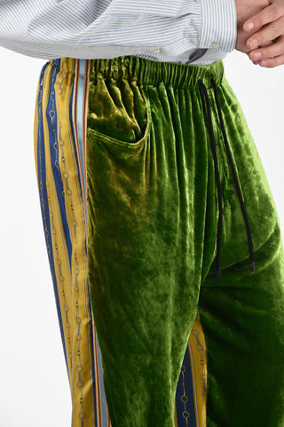 Sweat Pant in Seta e Ciniglia