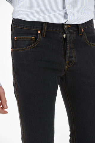 17cm Embroidered Slim Fit Capri Jeans
