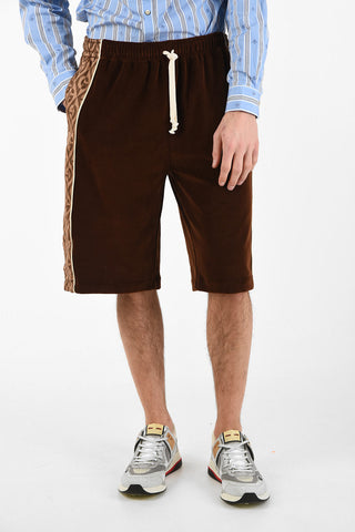 Chenille RHOMBUS Track Shorts