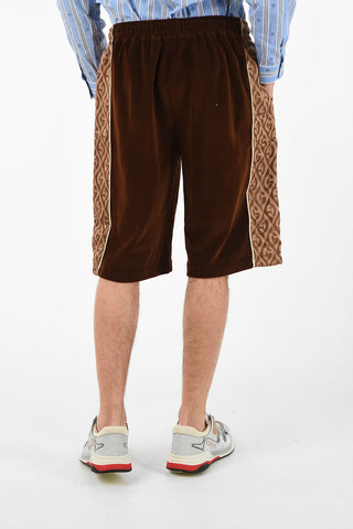 Chenille RHOMBUS Track Shorts