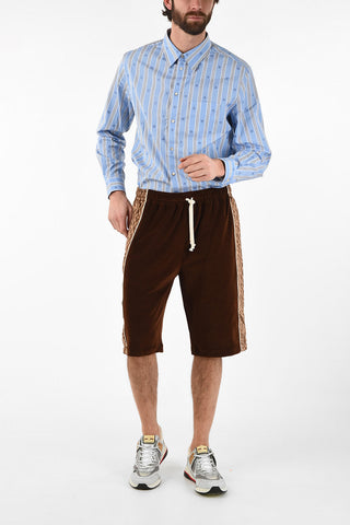 Chenille RHOMBUS Track Shorts