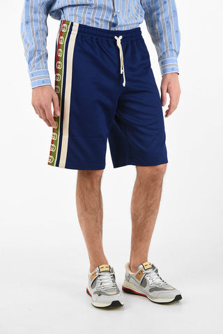 Logo Embroidered Track Shorts