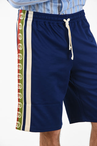 Logo Embroidered Track Shorts