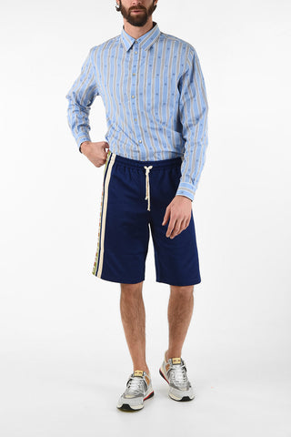 Logo Embroidered Track Shorts