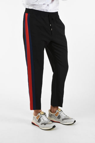 Wool and Mohair Piping Jogger