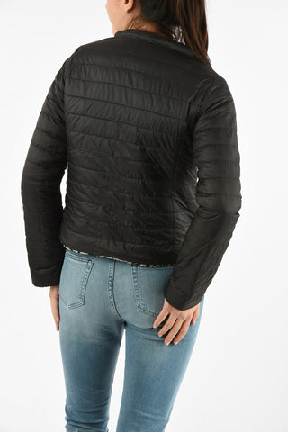 Lightweight Floral Printed Reversible EARINE-ERRE Down Jacket
