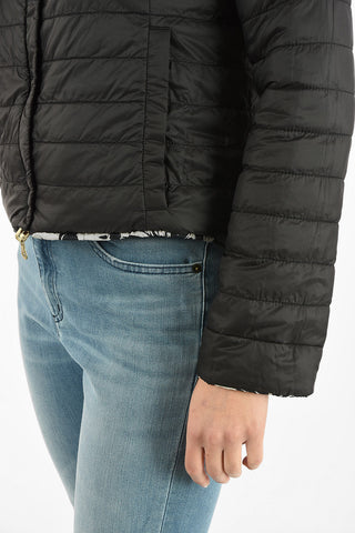 Lightweight Floral Printed Reversible EARINE-ERRE Down Jacket