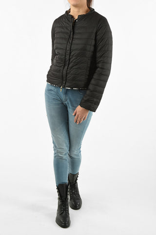 Lightweight Floral Printed Reversible EARINE-ERRE Down Jacket