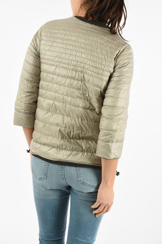 Lightweight Reversible SIONDRA-ERRE Down Jacket with Zip Closure