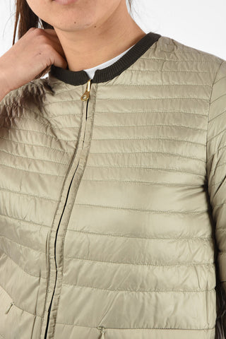 Lightweight Reversible SIONDRA-ERRE Down Jacket with Zip Closure