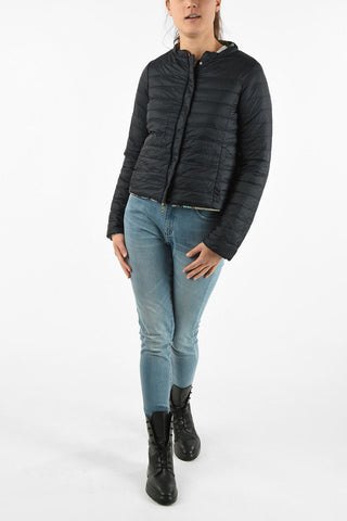 Lightweight Floral Printed Reversible EARINE-ERRE Down Jacket
