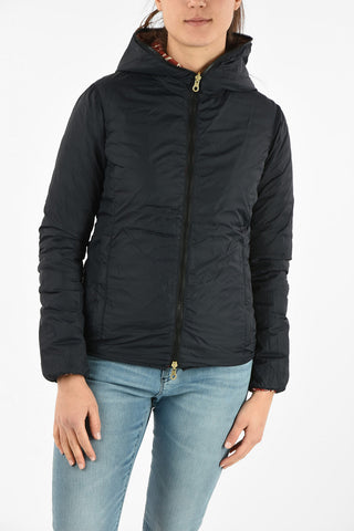 Lightweight Floral Printed Reversible CARIATRE-ERRE Down Jacket
