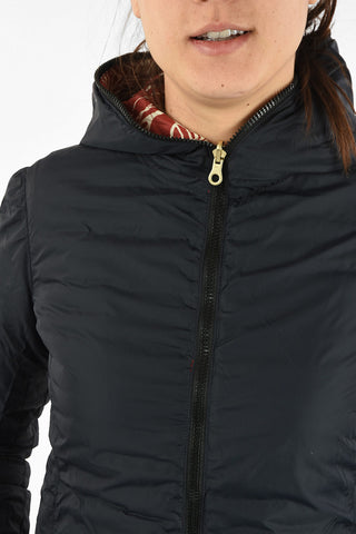 Lightweight Floral Printed Reversible CARIATRE-ERRE Down Jacket