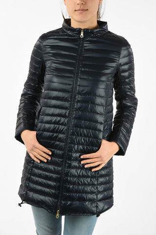 Lightweight ELEDHWEN Down Jacket with Zip Closure