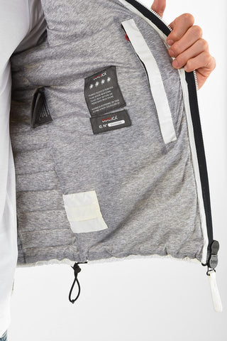 Lightweight ACELO Down Jacket with Zip Closure