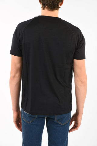 ZZEGNA TECHMERINO Wool Crewneck T-shirt