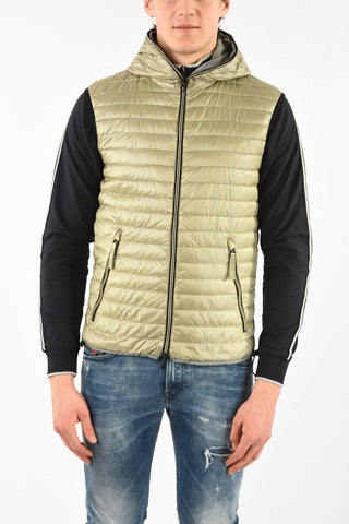 Lightweight Sleeveless ESACO-ERRE Reversible Down Jacket