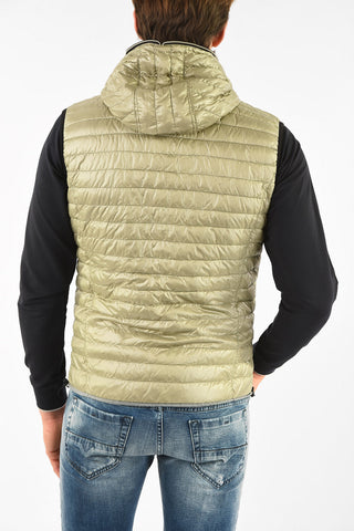 Lightweight Sleeveless ESACO-ERRE Reversible Down Jacket