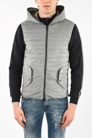 Lightweight Sleeveless ESACO-ERRE Reversible Down Jacket
