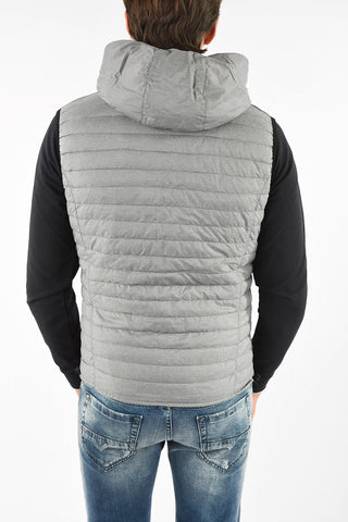 Lightweight Sleeveless ESACO-ERRE Reversible Down Jacket