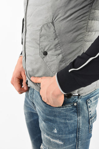 Lightweight Sleeveless ESACO-ERRE Reversible Down Jacket