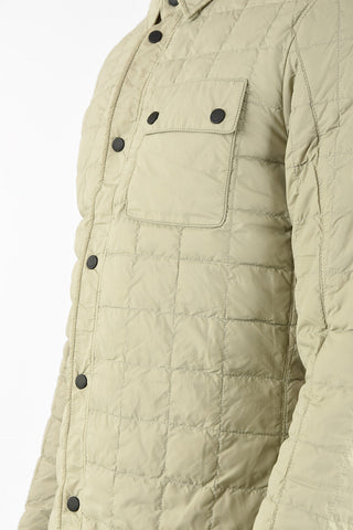 Lightweight AEGNOR Down Jacket with Button and Zip Closure