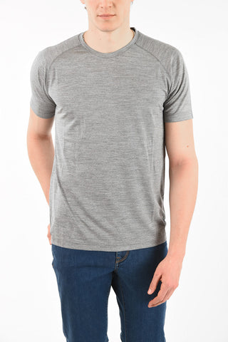 ZZEGNA TECHMERINO Wool Crewneck T-shirt