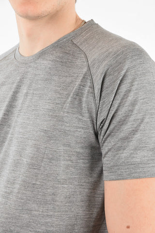 ZZEGNA TECHMERINO Wool Crewneck T-shirt
