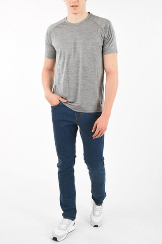 ZZEGNA TECHMERINO Wool Crewneck T-shirt