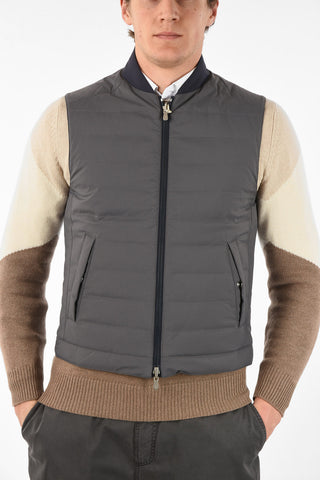 Piumino Smanicato Reversibile