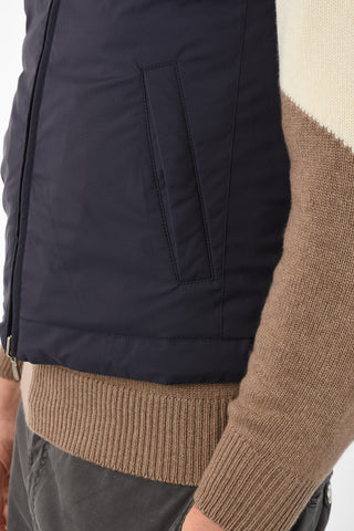 Piumino Smanicato Reversibile