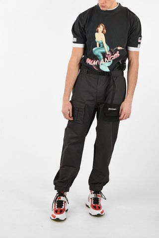 Cotton COSY Cargo Pants with Belt