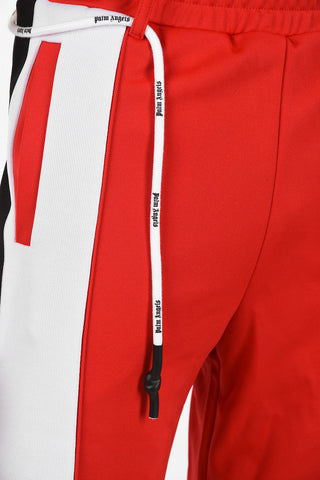 Fabric HUGE SIDEBAND TRACK Joggers with Belt Loops