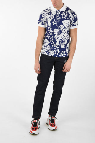 Cotton Printed HAWAIIAN BOWLING Polo 