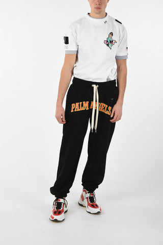 Printed Cotton Oversized NEW COLLEGE Joggers