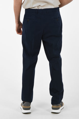 Stretch Cotton TRADITIONAL FIT Pants with Belt Loops